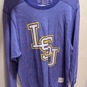 Retrobrands LSU long sleeve shirt